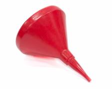 14 in. Plastics Funnel - Red