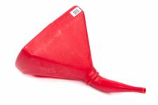 Plastics 14 in. 45 deg Funnel - Red