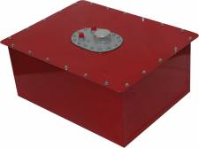 16 gal Circle Track Fuel Cell - Red Steel Can