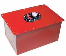 22 gal Circle Track Fuel Cell - Red Steel Can