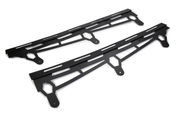 661-6739-1B 60 x 6.5 in. 90 deg Replacement Brackets ABC Spoiler, Black