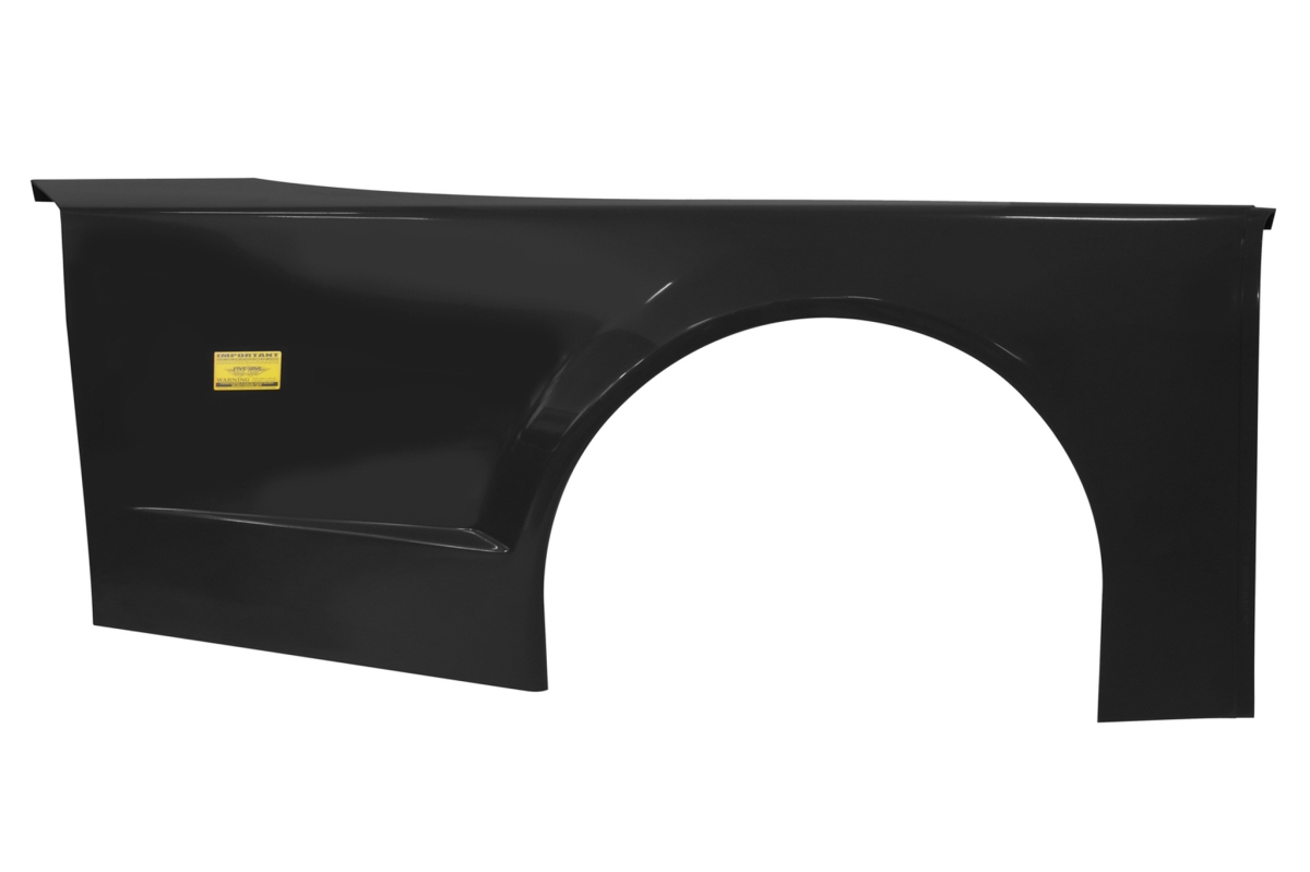 FIV11002-27313-BR 2019 Late Model Ultraglass Right Quarter Panel, Black