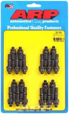 245-1904 1.70 in. Long Chromoly Oil Pan Stud 12 Point Nuts, Black Oxide