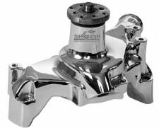 Chrome Aluminum Long Water Pump for Small Block Chevy