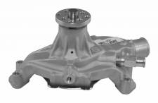 Platinum Water Pump for Small Block Chevy - Short Style