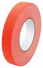 1 in. x 150 ft. Fluorescent Orange Gaffers Tape