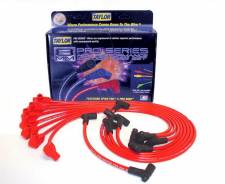 TAY74202 8 mm Red Spiro Pro Ignition Wire Set with HEI for Small Block Chevy