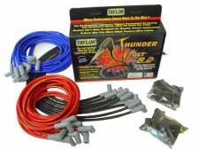 TAY83053 8.2 mm Universal-Fit Thundervolt Ignition Wire Set, 135 deg Plug Boots - Black