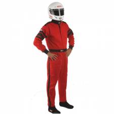 RQP110012 110 Series Pyrovatex Racing Suit, Red - Small