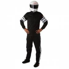 RQP121008 120 Series Pyrovatex Racing Jacket, Black - 3XL