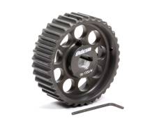PTR06-1336-W 36-Tooth 1.25 in. Wide 0.63 in. Shaft Fluid Systems HTD Oil Pump Pulley - Aluminum