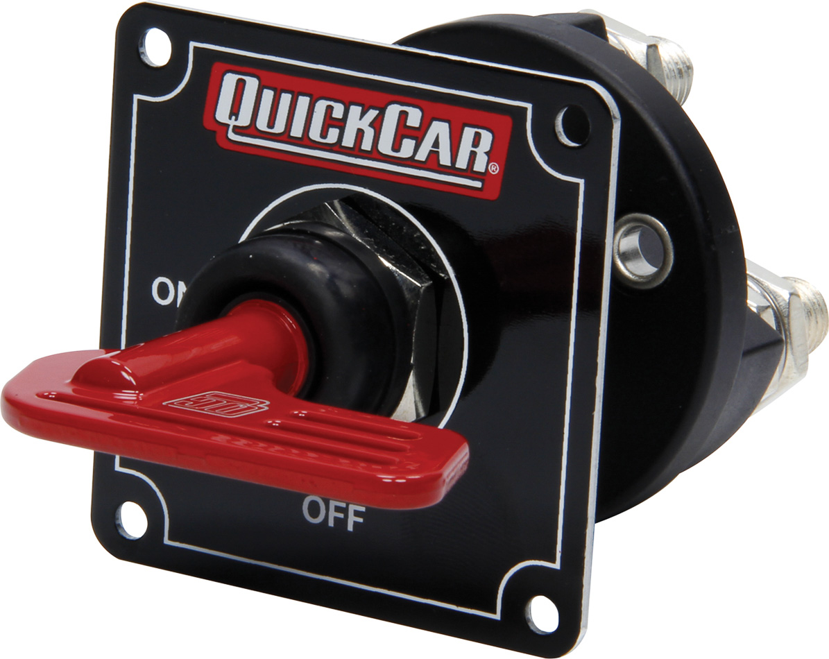 QRP55-030 Master Disconnect with Removable Red Key, Black