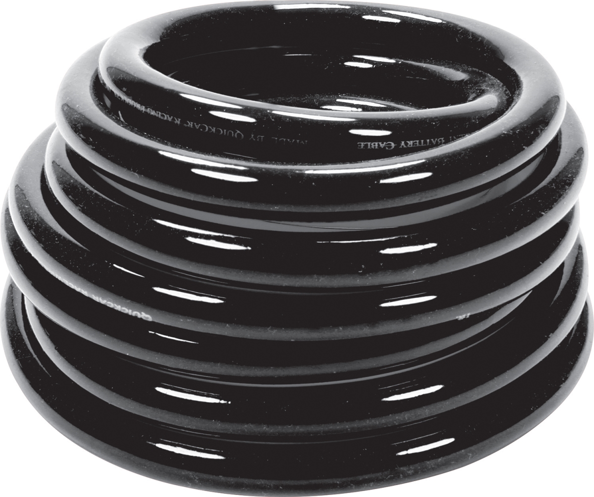 15 ft. 2 Gauge Power Cable, Black