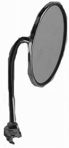 Stainless Round Mirror - Silver - 4.5 in. - Durable Design