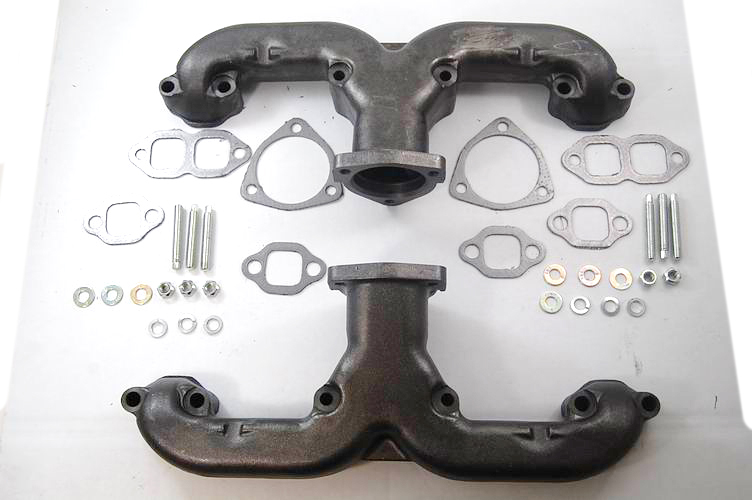 Cast Iron Ram Horn Exhaust Manifold for 1955-1957 GM