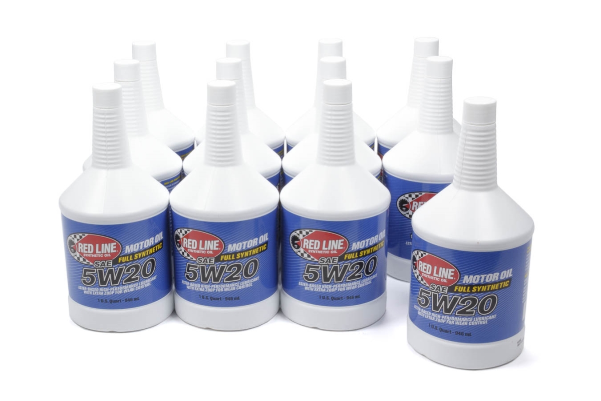 RED15224 5W20 Motor Oil - Case of 12