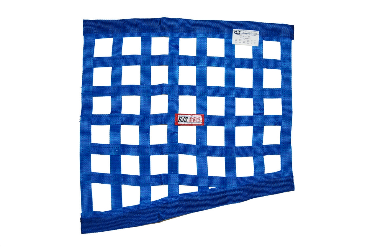 RJS10000103 Blue Angled Window Net