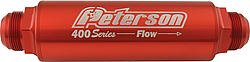 400 Series Inline Oil Filter -20 AN Fittings - 75 Micron
