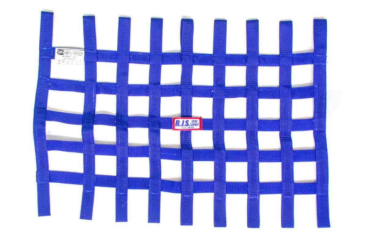 Ribbon Window Net - Blue - 18 x 24 in.