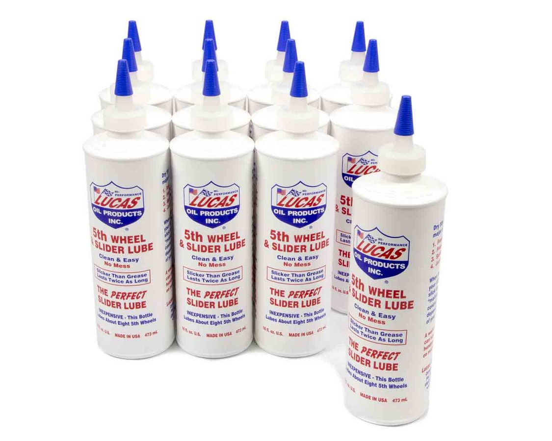 Picture of Lucas Oil 10030 Slider Lube 5th Wheel Lube - 1 Point - Set of 12