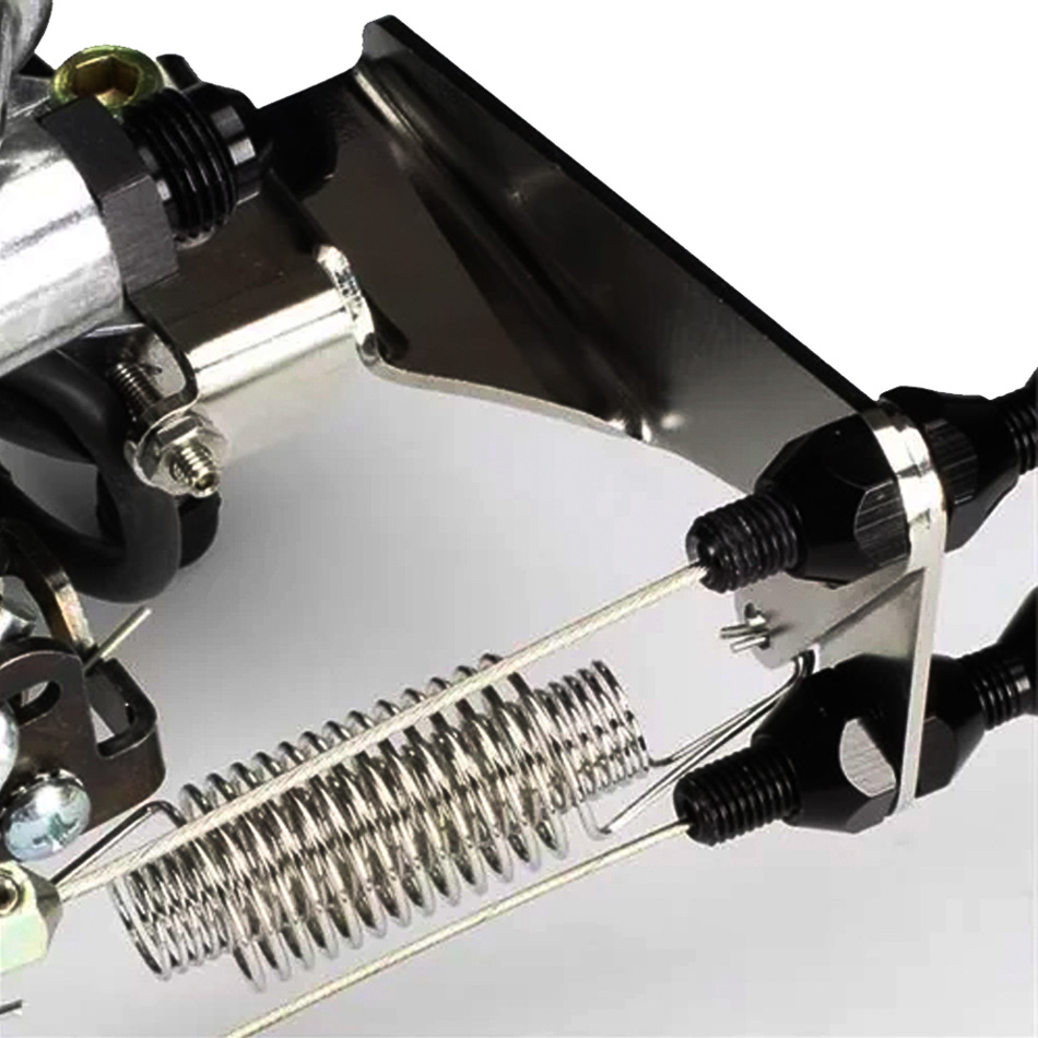 XTCB-40HS Throttle Cable Bracket Holley Sniper, Black