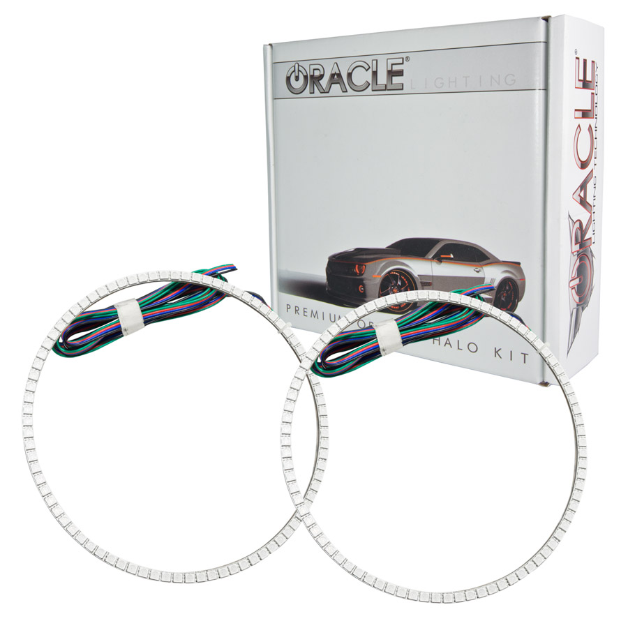 Picture of Oracle Lighting ORA2680-333 LED Halo Headlight Kit Colorshift for 2005 - 2011 Tacoma