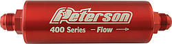 PTR09-0452 400 Series Inline Oil Filter with Bypass - 60 Micron Element with -12 AN Fittings