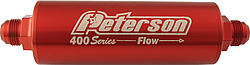PTR09-0458 400 Series Inline Oil Filter -12 AN Fittings - 60 Micron
