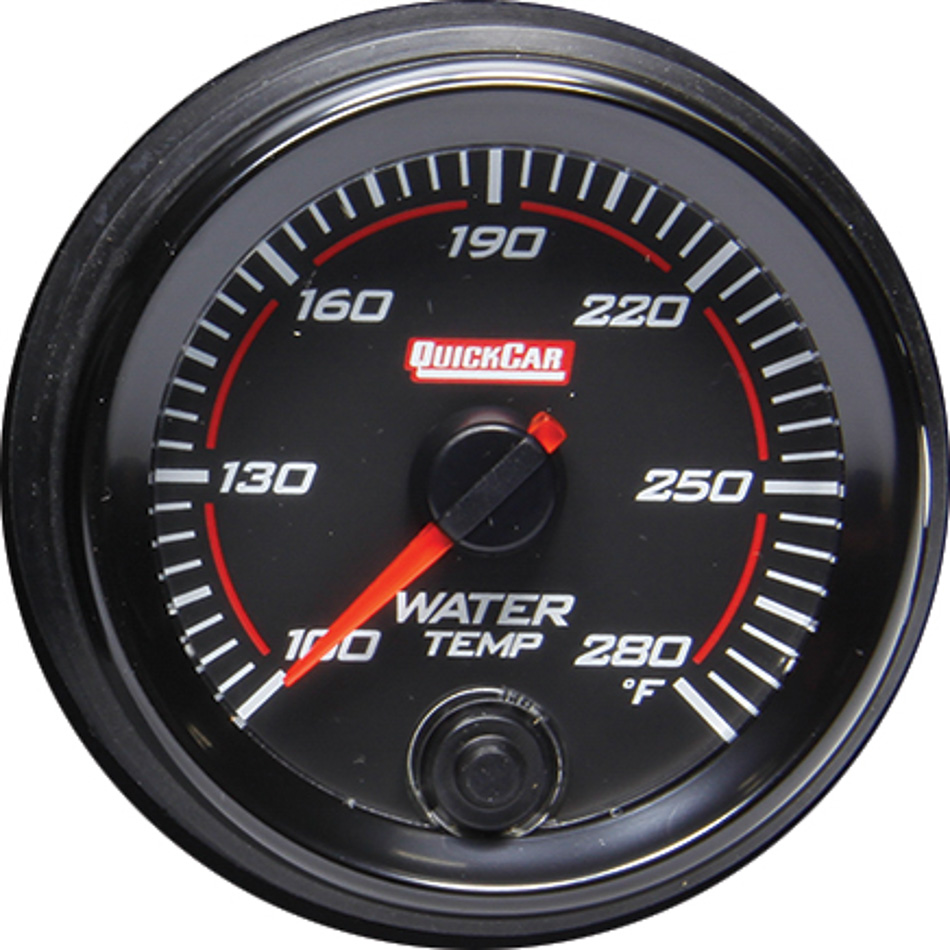 QRP69-006 Redline Water Temperature Gauge -  QUICKCAR RACING PRODUCTS