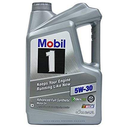 5 qt. 5W30 Synthetic Oil Bottle