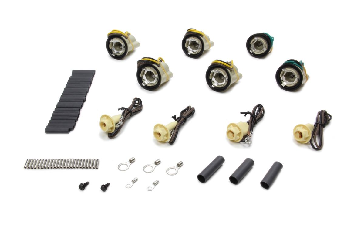 Polyurethane Round Headlights Pigtail Kit for 1973 - 1980 GM