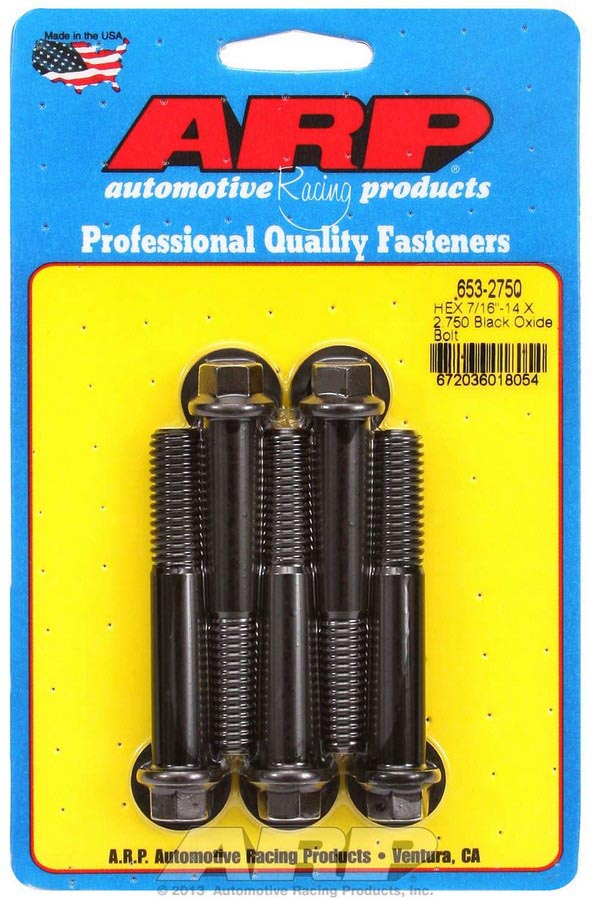 653-2750 Bolt Kit - 6 Point - 0.43 -14 x 2.750 in.