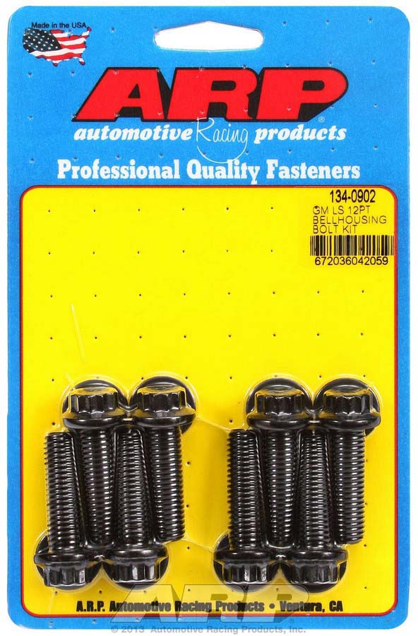 134-0902 Bellhousing Bolt Kit - 12 Point GM LS