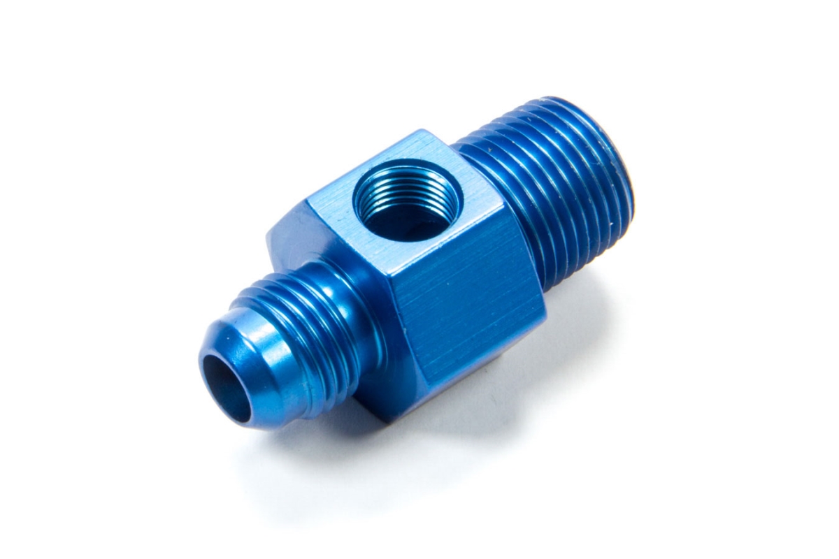 495002 6 AN Male x 0.37 NPT Gauge Adapter