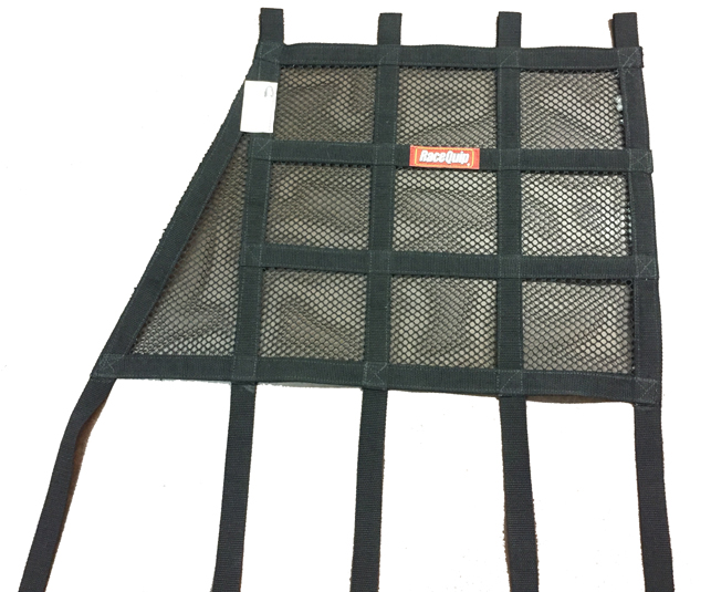 Racequip & Safequip RQP823003 Mesh Angled SFI Window Net, Black
