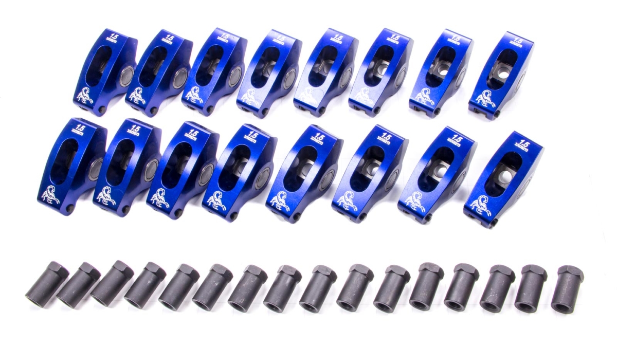 SPN1036 Small Block Chevy Roller Rocker Arms - 1.6 Ratio - 0.37 in. Stud
