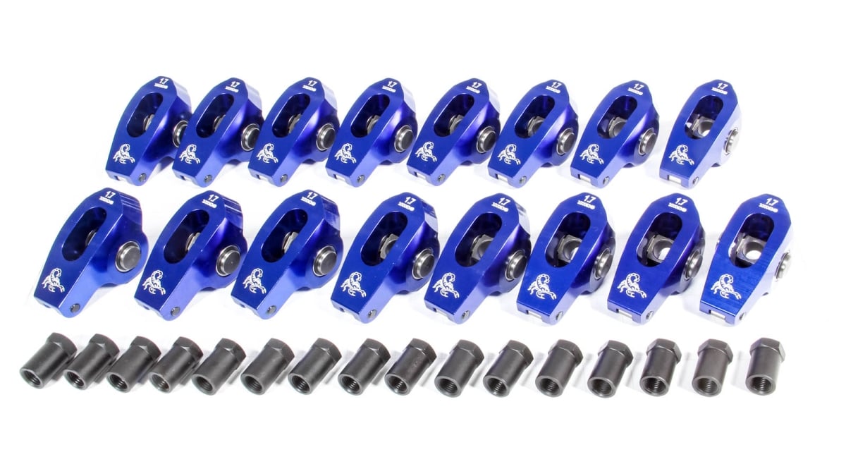 SPN4014 Endurance Series Rocker Arm 0.43 in. Stud Mount 1.70 Ratio Full Roller - Aluminum -  SCORPION PERFORMANCE