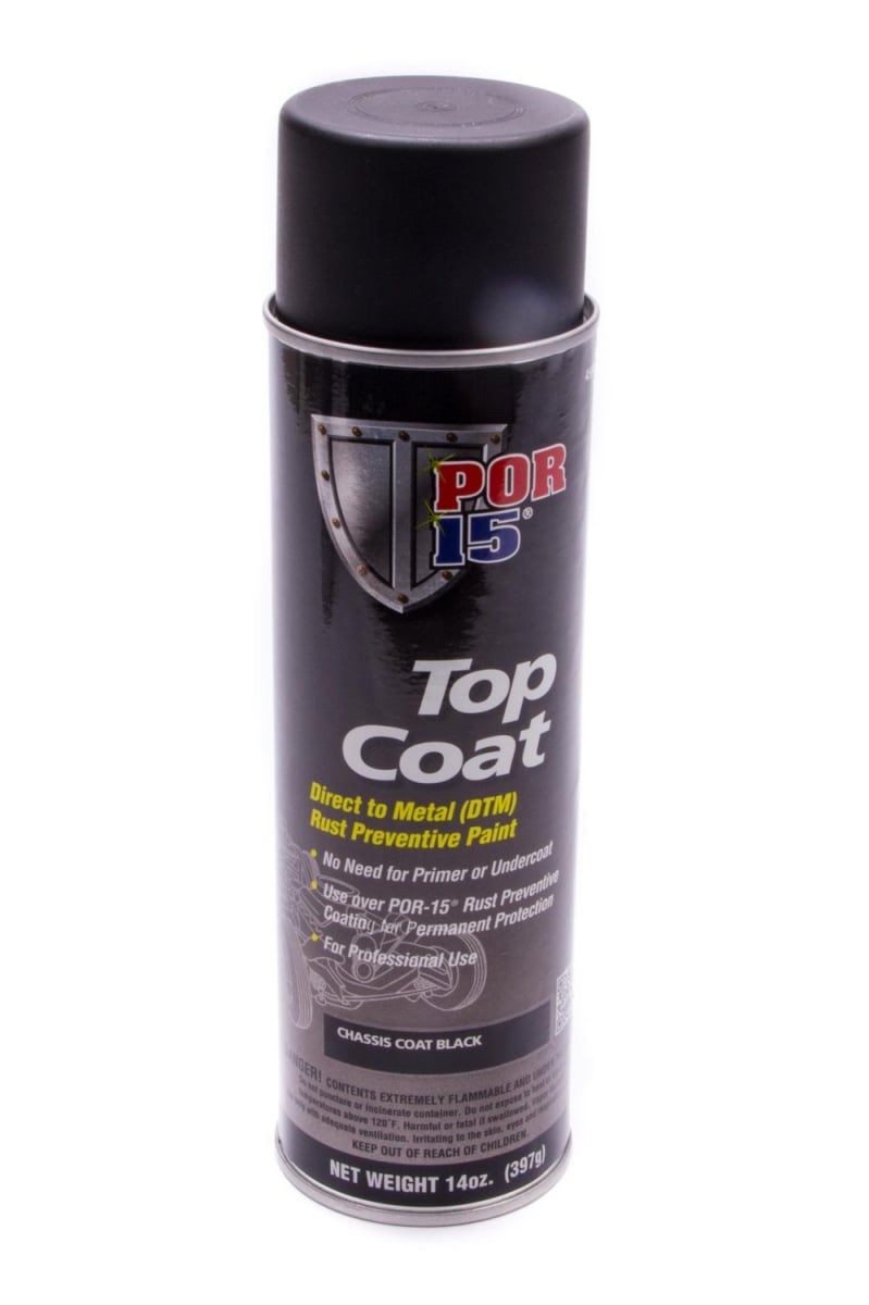 Chassis Coat Paint Urethane, Black - 14 oz Aerosol