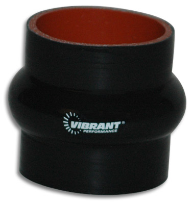 2.5 in. Silicone Hump Hose - Black