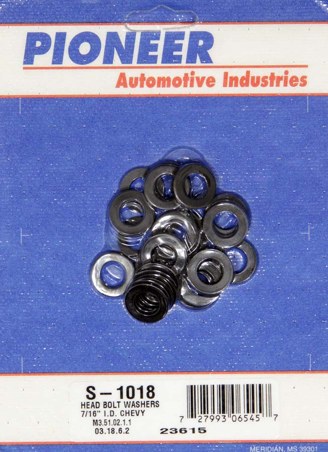 PIOS-1018 Head Bolt Washers - 0.43 in. - Set of 34