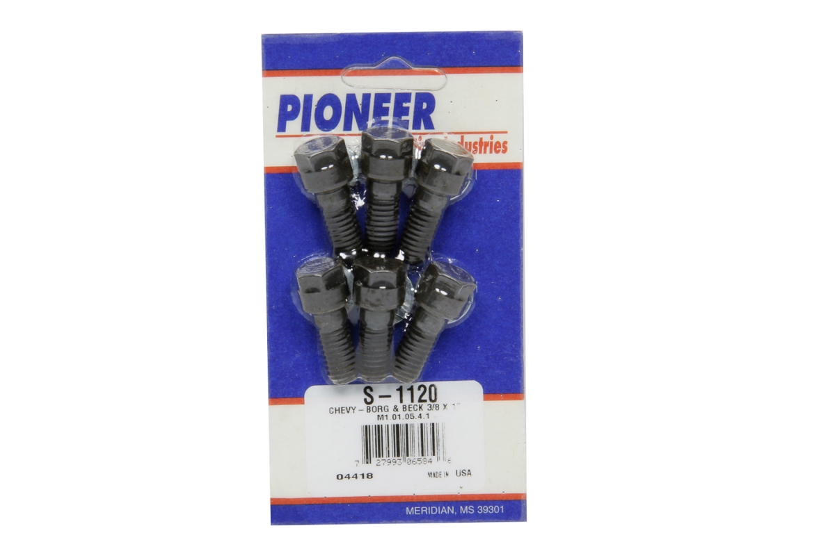 PIOS-1120 Pressure Plate Bolt Kit - Chevy V8 0.37 x 1 in.
