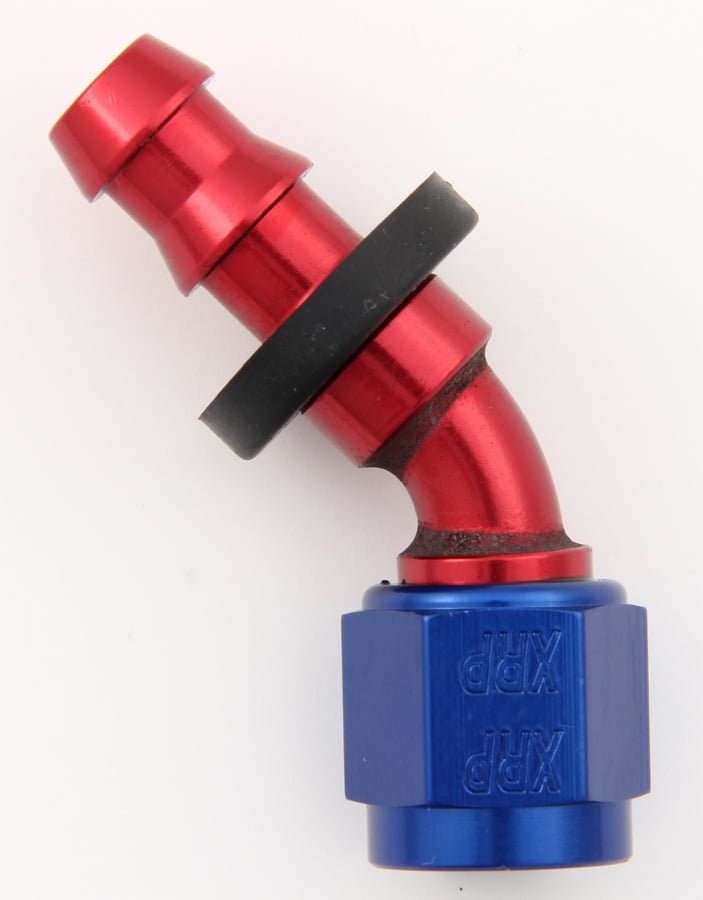 No.8 AN 45 deg Push-On Hose End