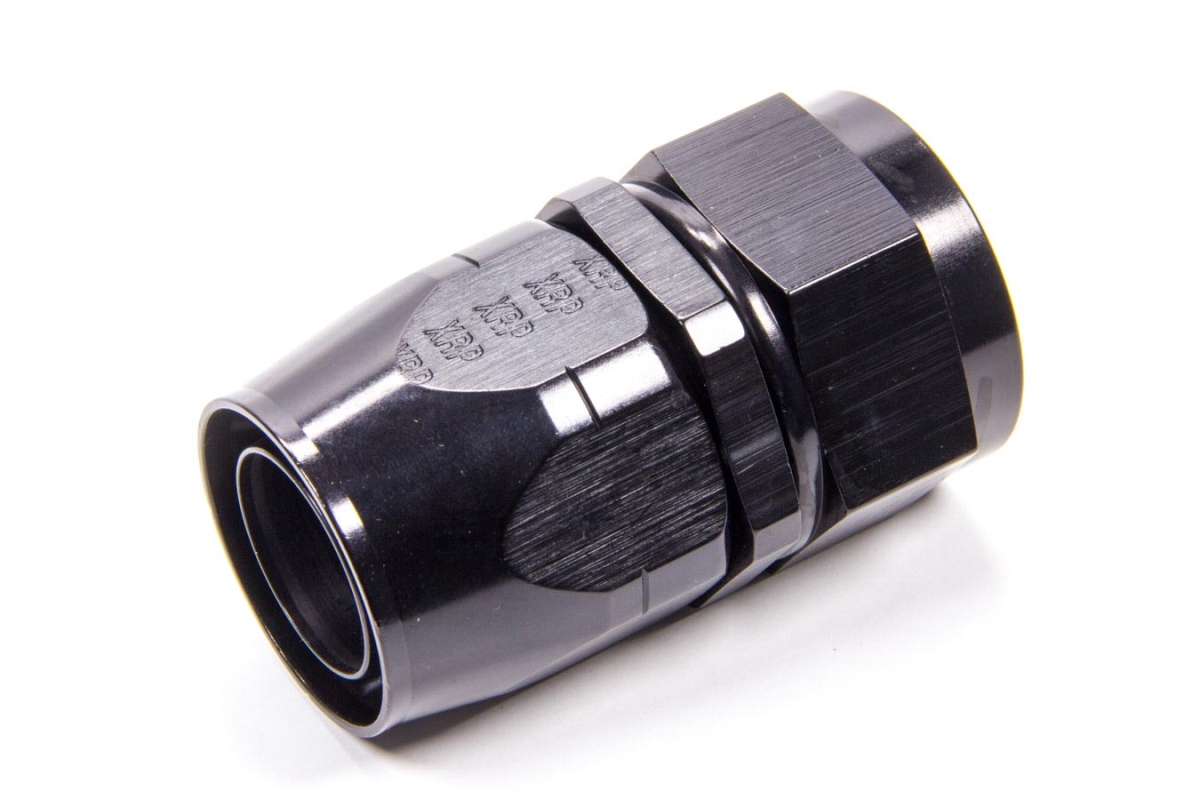 No.20 AN Straight Hose End, Black