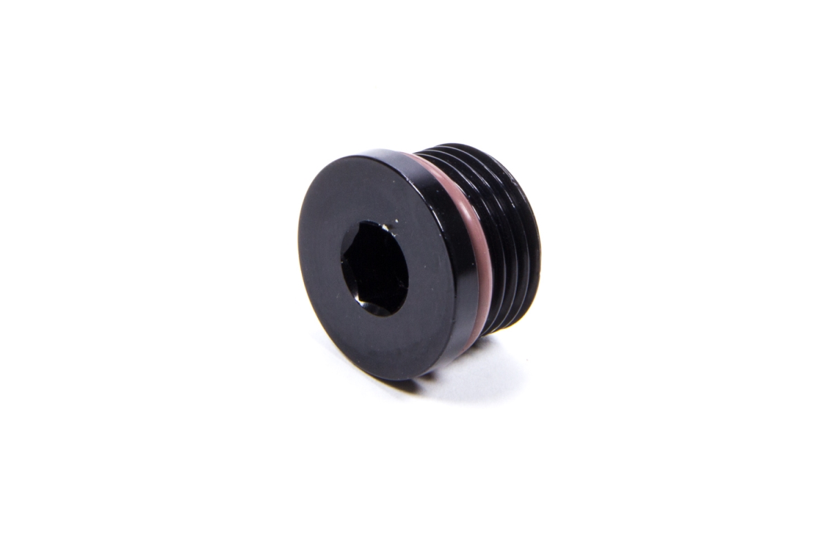 XRPIHP008 Plug Fitting 8 AN Male O-Ring Allen Head - Black Anodized -  XRP-Xtreme Racing Products