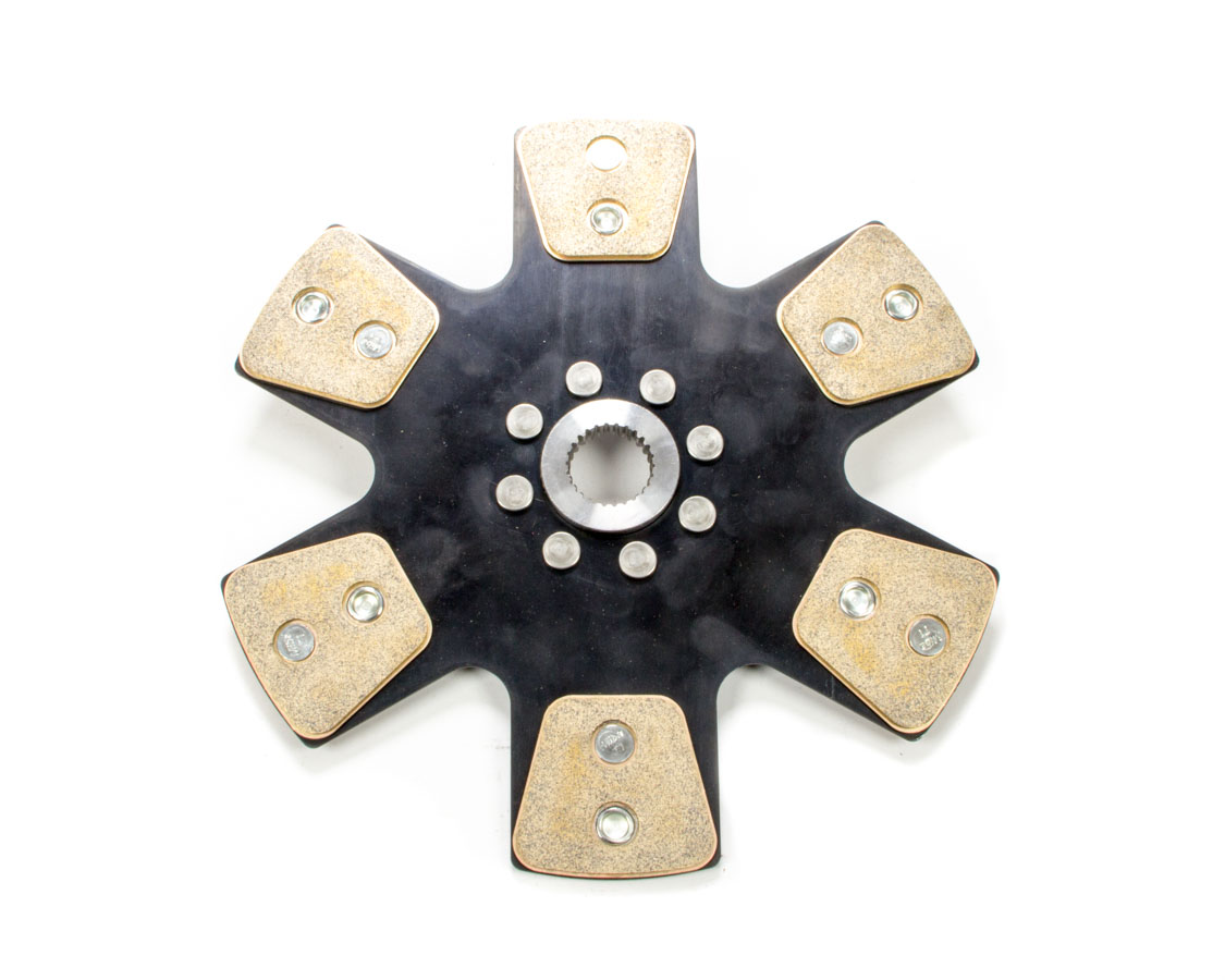 Street Stock 10.5 in. Six Paddle Solid Hub Disc - 1.15 in. x 26 Spline