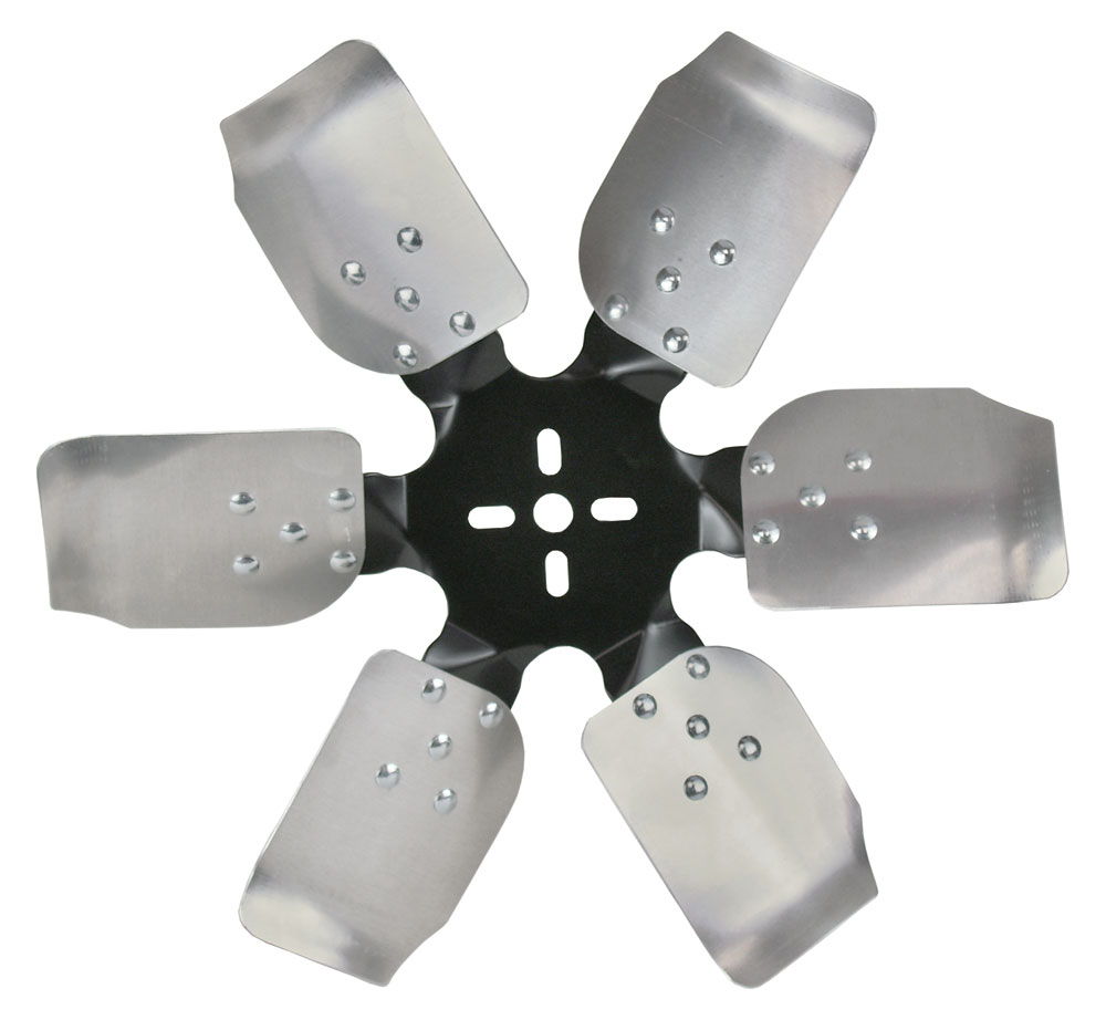17517 17 in. Standard Rotation Rigid Race Fan, Aluminum Blade