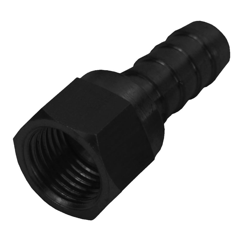 98200 -6AN Female x 0.37 in. Barb Swivel Fitting