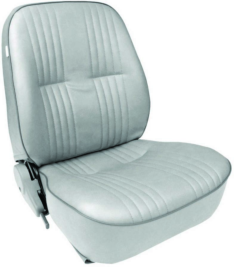 ProCar Pro90 Low Back Recliner Seat - Left Side - Vinyl - Gray