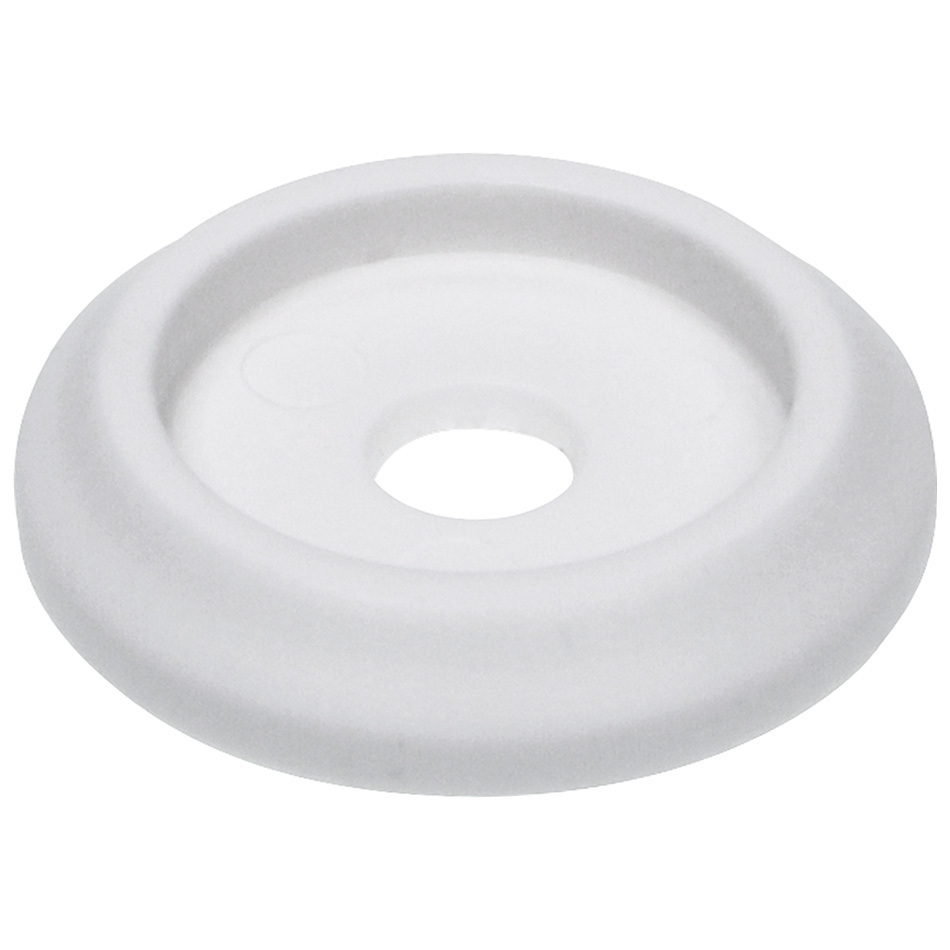 Plastic Body Bolt Washer, White - Pack of 10