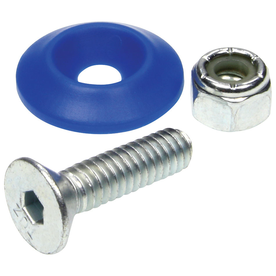 Countersunk Bolt Kit, Blue - Pack of 10